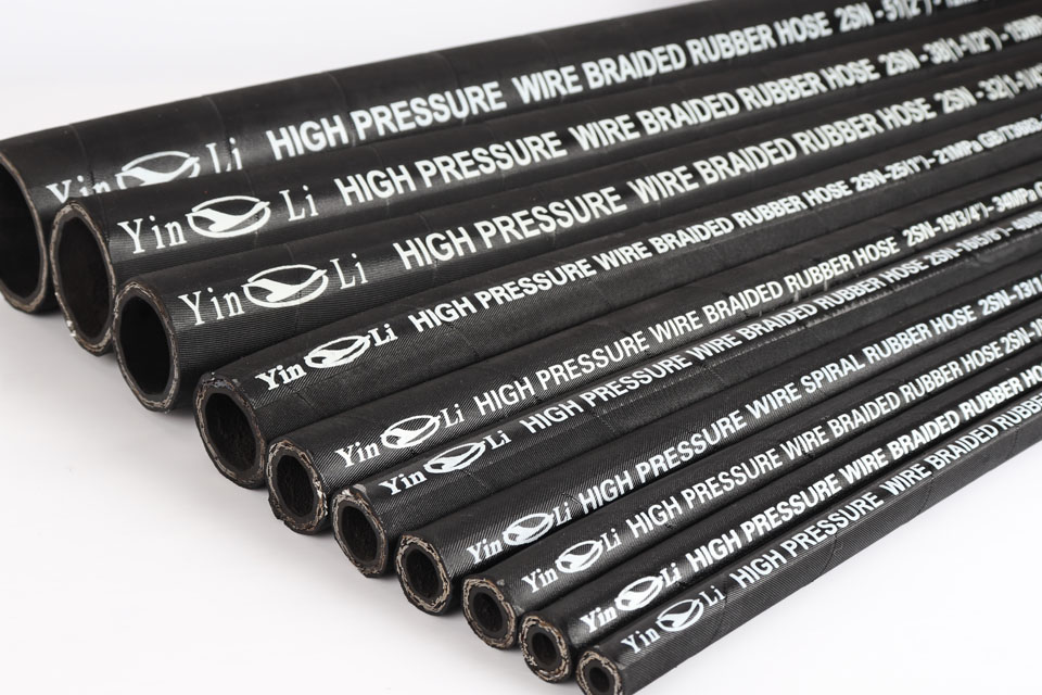 2层钢丝编织胶管