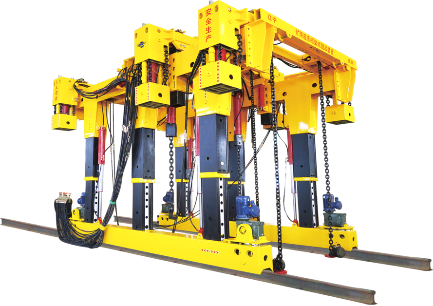 矿用液压框架式起吊装置