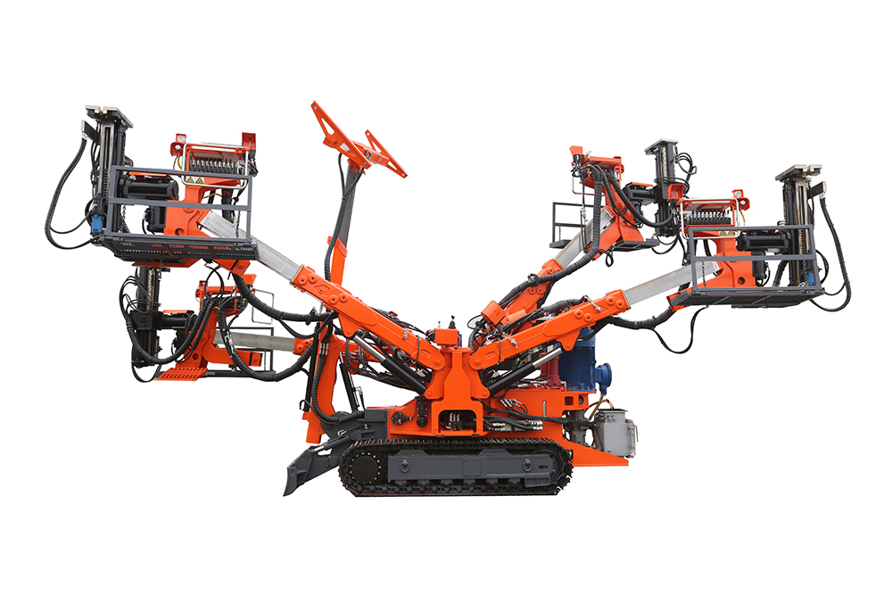 煤矿用液压锚杆钻车（四臂1.4m机宽）