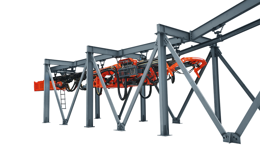 单轨液压锚杆钻车（两臂）