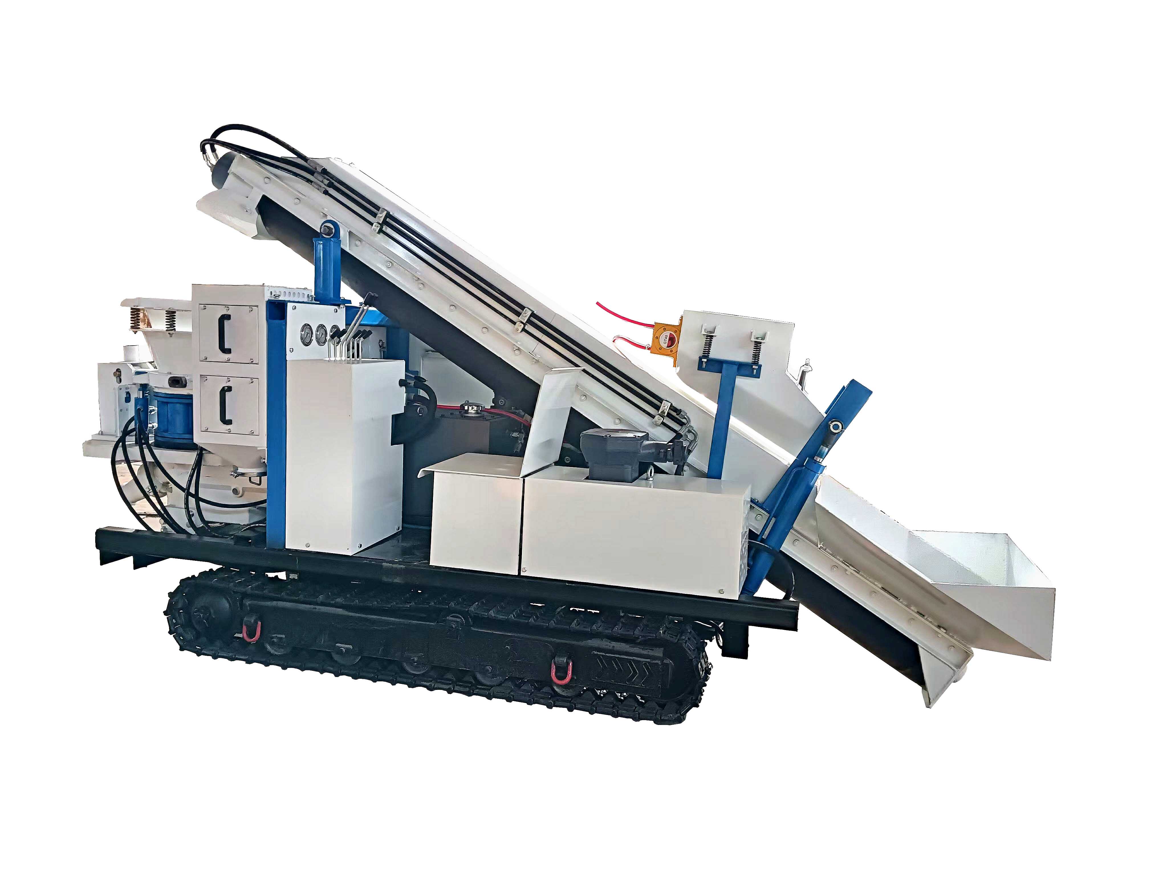 履带式远距离混凝土喷浆机