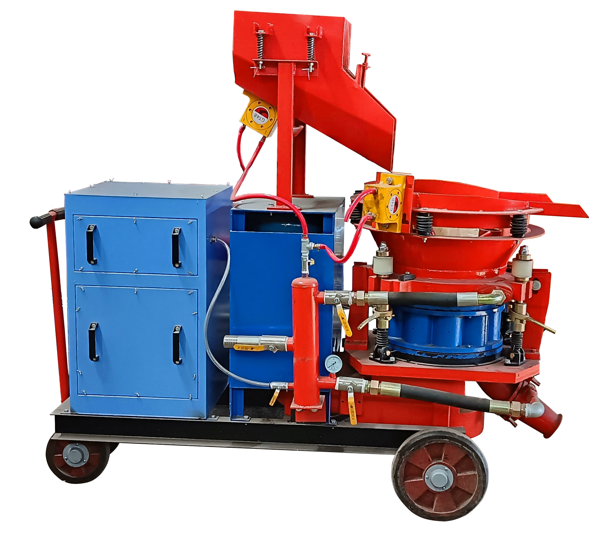 转子式混凝土喷浆机