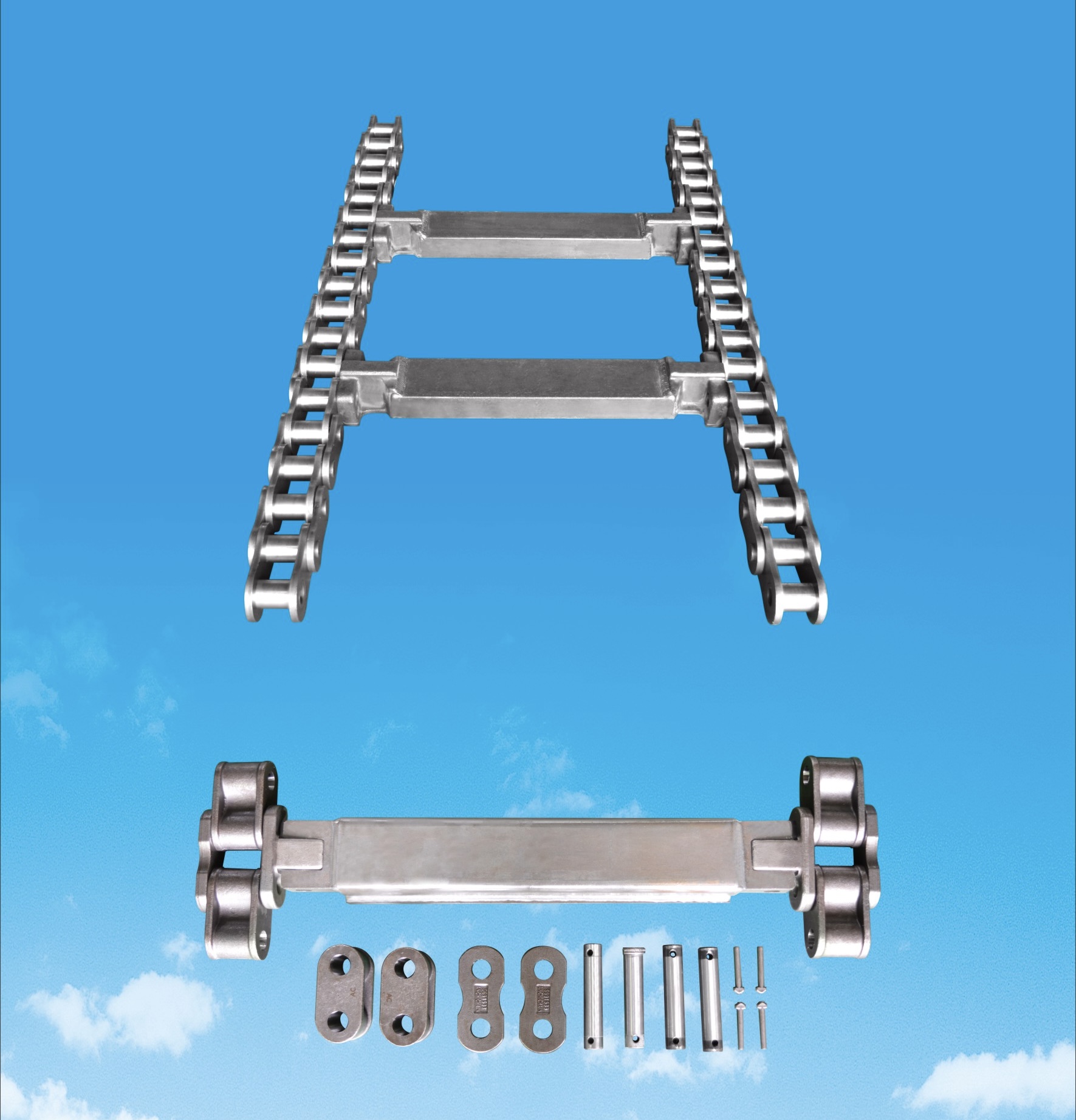 锚运破刮板输送链