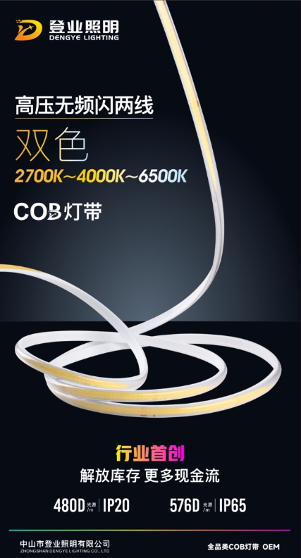 高压无频闪两线 双色