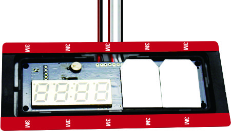 两键触摸时钟M3034