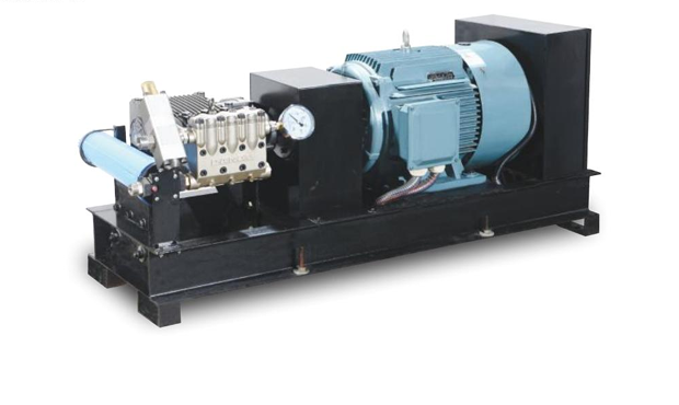 DANAU往复式高压柱塞泵 工业级37KW电机式高压清洗系统