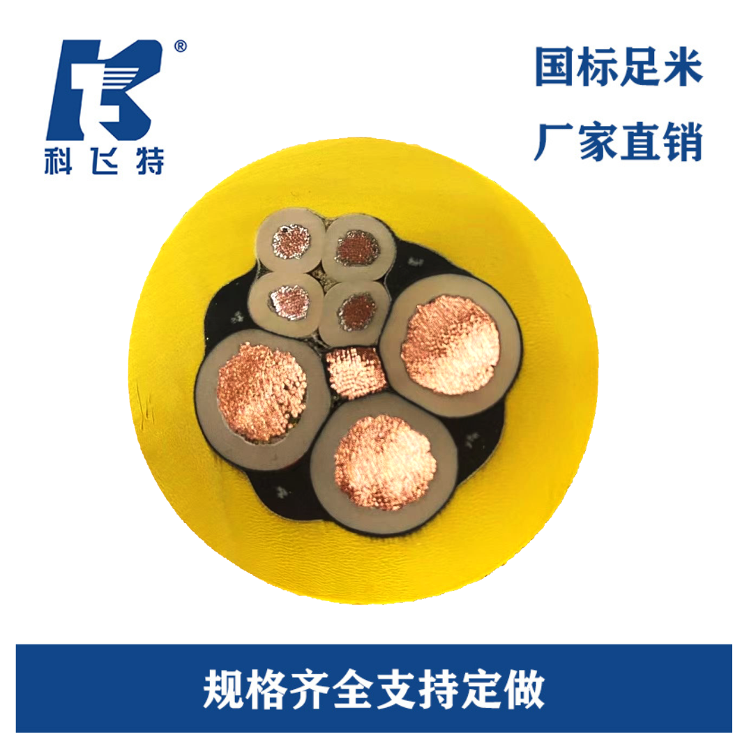采煤机屏蔽橡套软电缆